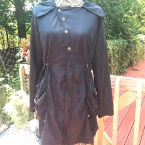 Mystree navy trench coat